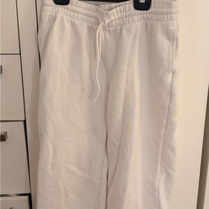 Aritzia White Track Pants